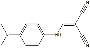 2-{[4-(dimethylamino)anilino]methylene}malononitrile 结构式