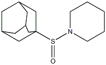 1-adamantyl piperidino sulfoxide 结构式