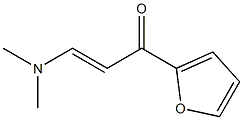 3-(dimethylamino)-1-(2-furyl)prop-2-en-1-one 结构式