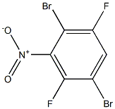 2,5-Dibromo-3,6-difluoronitrobenzene 结构式