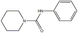 N-phenyltetrahydro-1(2H)-pyridinecarboxamide 结构式