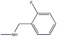 N-(2-fluorobenzyl)-N-methylamine 结构式