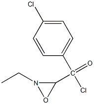 1-(4-Chlorophenyl)ethyliminoxyacetyl chloride 结构式