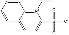 1-ethylquinolinium-2-sulfonate 结构式