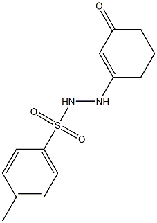 4-methyl-N'-(3-oxo-1-cyclohexenyl)benzenesulfonohydrazide 结构式