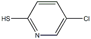 5-chloro-2-pyridinethiol 结构式
