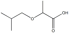 2-isobutoxypropanoic acid 结构式