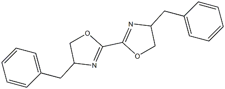 4-benzyl-2-(4-benzyl-4,5-dihydrooxazol-2-yl)-4,5-dihydrooxazole 结构式