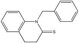 1-benzyl-1,2,3,4-tetrahydroquinoline-2-thione 结构式