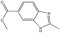 METHYL-2-METHYL-3H-BENZO[D]IMIDAZOLE-5-CARBOXYLATE 结构式