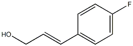 (E)-3-(4-fluorophenyl)prop-2-en-1-ol 结构式