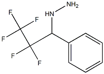 1-(2,2,3,3,3-pentafluoro-1-phenylpropyl)hydrazine 结构式