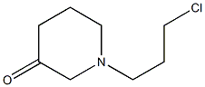 1-(3-chloropropyl)piperidin-3-one 结构式