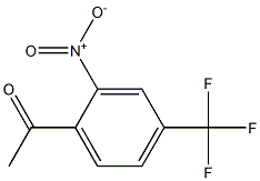 1-(4-(trifluoromethyl)-2-nitrophenyl)ethanone 结构式