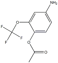 1-(4-Amino-2-trifluoromethoxy-phenyl)-acetic acid 结构式