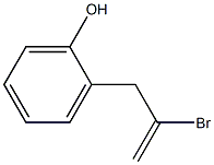 2-(2-bromoallyl)phenol 结构式