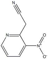 2-(3-nitropyridin-2-yl)acetonitrile 结构式
