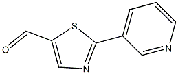 2-(pyridin-3-yl)thiazole-5-carbaldehyde 结构式