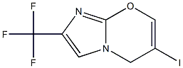 2-(trifluoromethyl)-6-iodoH-imidazo[1,2-a]pyridine 结构式