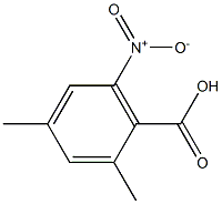 2,4-dimethyl-6-nitrobenzoic acid 结构式