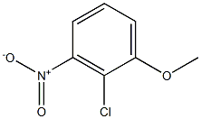 2-chloro-1-methoxy-3-nitrobenzene 结构式