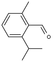 2-isopropyl-6-methylbenzaldehyde 结构式