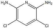 3,5-dichloropyridine-2,6-diamine 结构式