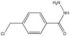 4-(chloromethyl)benzohydrazide 结构式