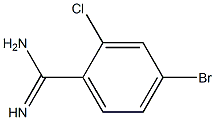 4-bromo-2-chlorobenzamidine 结构式