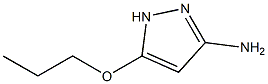 5-propoxy-1H-pyrazol-3-amine 结构式