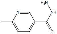 6-methylpyridine-3-carbohydrazide 结构式