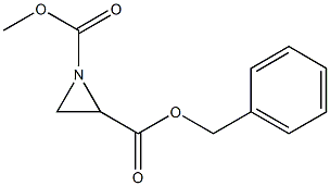 benzyl methyl aziridine-1,2-dicarboxylate 结构式