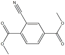 dimethyl 2-cyanobenzene-1,4-dioate 结构式