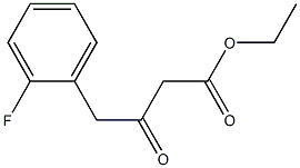 ethyl 4-(2-fluorophenyl)-3-oxobutanoate 结构式