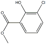 3-氯水杨酸甲酯 结构式