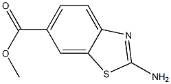 Methyl 2-aminobenzothiazole-6-carboxylate 结构式