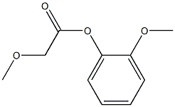 2-METHOXYPHENYL METHOXYACETATE 结构式