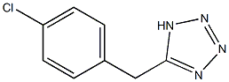 5-(4-Chlorobenzyl)-1H-tetrazole 结构式