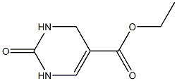 Ethyl 2-oxo-1,2,3,4-tetrahydropyrimidine-5-carboxylate 结构式