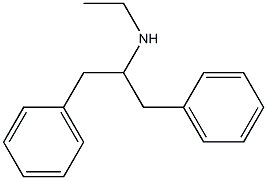 (1,3-diphenylpropan-2-yl)(ethyl)amine 结构式