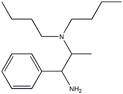 (1-amino-1-phenylpropan-2-yl)dibutylamine 结构式