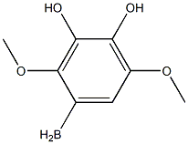 (2,5-dimethoxyphenyl)boranediol 结构式
