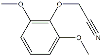 (2,6-dimethoxyphenoxy)acetonitrile 结构式