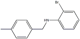 (2-bromophenyl)(4-methylphenyl)methylamine 结构式