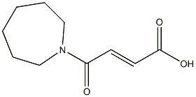 (2E)-4-azepan-1-yl-4-oxobut-2-enoic acid 结构式