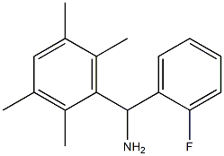(2-fluorophenyl)(2,3,5,6-tetramethylphenyl)methanamine 结构式