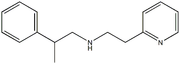 (2-phenylpropyl)[2-(pyridin-2-yl)ethyl]amine 结构式