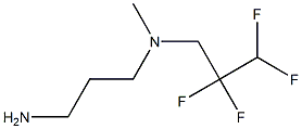 (3-aminopropyl)(methyl)(2,2,3,3-tetrafluoropropyl)amine 结构式