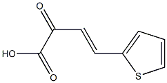 (3E)-2-oxo-4-thien-2-ylbut-3-enoic acid 结构式