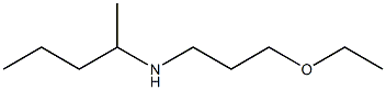 (3-ethoxypropyl)(pentan-2-yl)amine 结构式